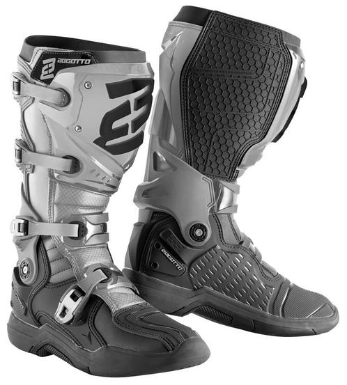 Bogotto MX-7 G Crosslaarzen Zwart Grijs, Motoren, Kleding | Motorkleding, Heren, Nieuw met kaartje, Laarzen, Verzenden