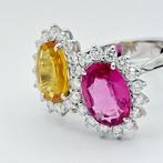 Ring - 18 karaat Witgoud, Sieraden, Tassen en Uiterlijk, Ringen, Nieuw