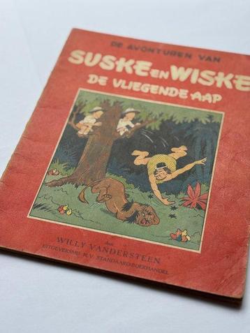 Suske en Wiske 2 - De Vliegende Aap - 1 Album - Eerste druk beschikbaar voor biedingen