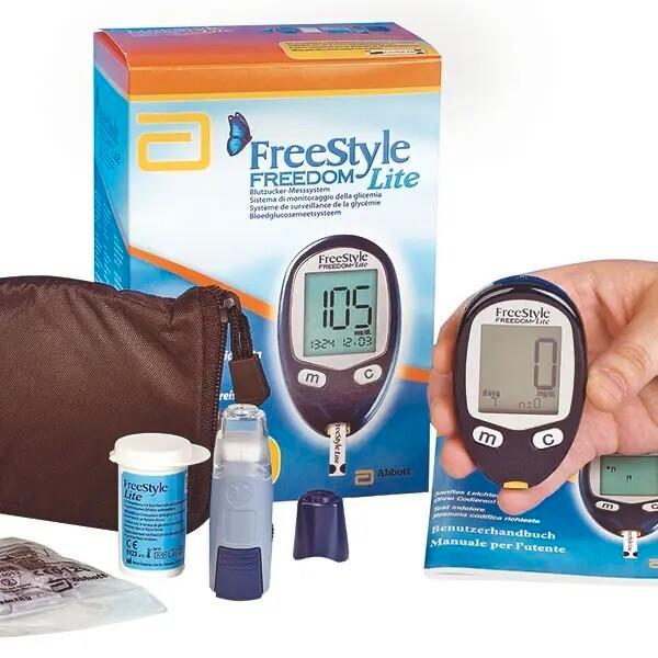 FreeStyle Freedom Lite Startpakket mg/dl  met 10 teststrips, Diversen, Verpleegmiddelen, Nieuw, Verzenden