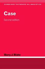 9780521014915 Case Barry J. Blake, Boeken, Studieboeken en Cursussen, Nieuw, Barry J. Blake, Verzenden