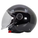 BHR 832 minimal vespa helm glans zwart, Motoren, Kleding | Motorhelmen, Nieuw met kaartje