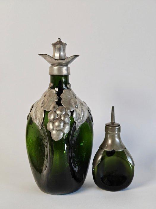 GERO, Glasfabriek Leerdam - Georg Nilsson - Karaf (2) -, Antiek en Kunst, Kunst | Designobjecten