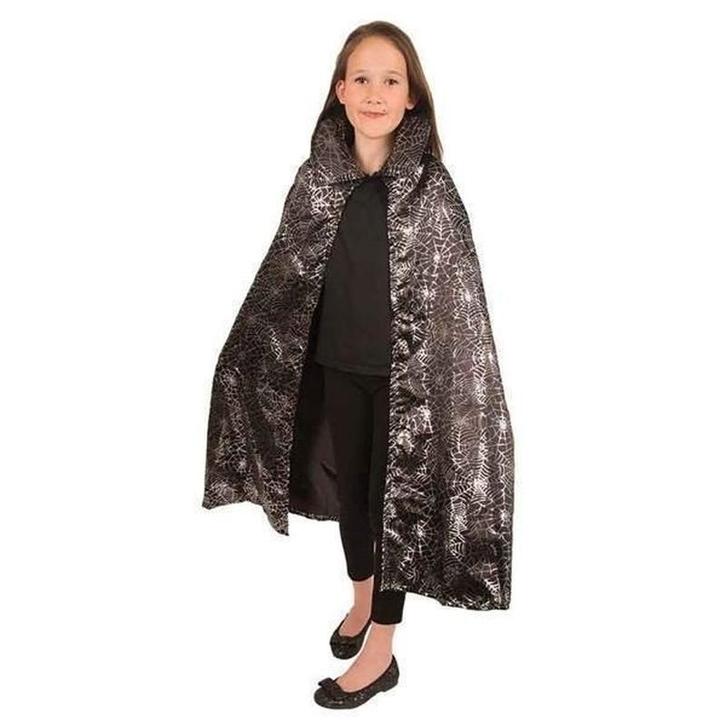 Heksen Spinnenweb cap kinderen - Halloween capes, Kinderen en Baby's, Carnavalskleding en Verkleedspullen, Verzenden