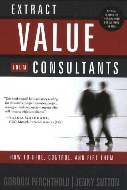 Extract Value from Consultants, Boeken, Overige Boeken, Ophalen of Verzenden