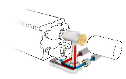 Jaga aansluitpakket 101 t.b.v 15 mm (Aansluitsetten (tip!)), Doe-het-zelf en Verbouw, Verwarming en Radiatoren, Radiator, Nieuw