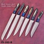 Keukenmes - Chefs knife - Pakka-hout en gevouwen staal -