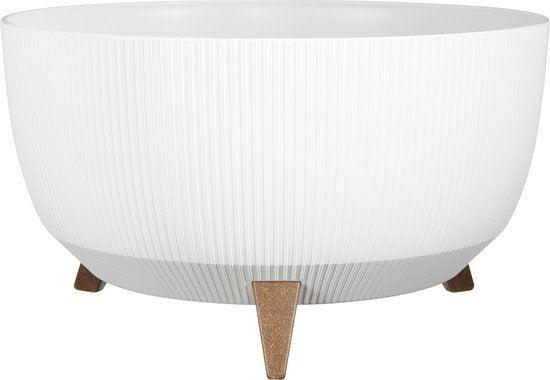 2dekans | Mica Decorations Doppio Bloempot op Poten - H22 x, Huis en Inrichting, Woonaccessoires | Overige, Zo goed als nieuw