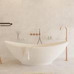 Ligbad Vrijstaand Ideavit Solidlectus 180x100x62 cm Solid, Ophalen of Verzenden, Nieuw