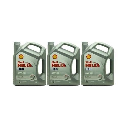 Shell Aanbieding: 3 X Shell Helix Hx8 Ect 5W30 5L, Auto diversen, Onderhoudsmiddelen, Verzenden