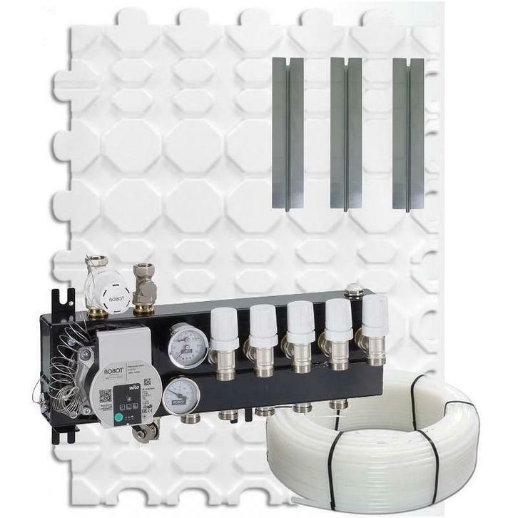 DBS14: DHZ Vloerverwarming met gratis legplan, Doe-het-zelf en Verbouw, Verwarming en Radiatoren, Nieuw, Cv-ketel of Combi-ketel