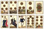 [Unknown] - A set of hand-painted playing cards in