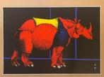 René Gruau - UNTITLED (THE RHINOCEROS) - Jaren 1990, Antiek en Kunst