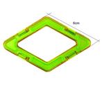 magnetisch bouwblok - los onderdeel - ruit, Kinderen en Baby's, Speelgoed | Duplo en Lego, Verzenden, Nieuw