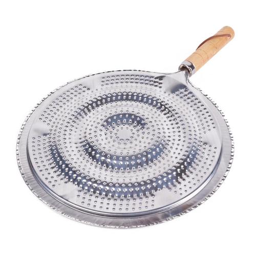 Benson Sudderplaat - Vlamverdeler - Ø 21 cm - Houten Hand.., Huis en Inrichting, Keuken | Keukenbenodigdheden, Nieuw, Ophalen of Verzenden