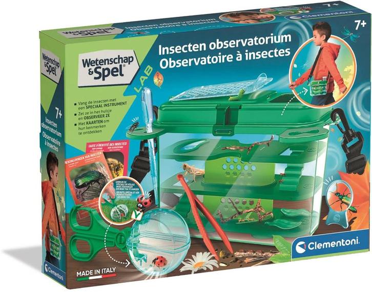 Clementoni Wetenschap - Insecten Observatorium | Clementoni, Hobby en Vrije tijd, Knutselen, Nieuw, Verzenden