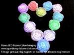 Roos LED colorchanging / stuk bloemschikken en decoratie, Nieuw, Ophalen of Verzenden