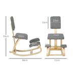 TRUUSK Ergonomische Kniestoel - Kniekruk Voor Thuis en Kanto, Huis en Inrichting, Bureaustoelen, Verzenden, Nieuw