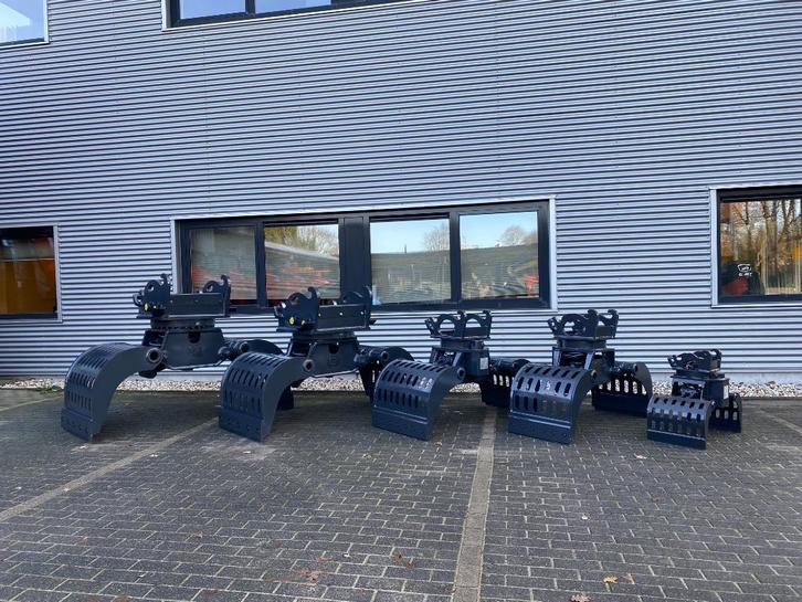 V-M Sorteergrijper CW05 CW10 CW30 tbv Minigraver Zijtveld, Zakelijke goederen, Machines en Bouw | Kranen en Graafmachines, Graafmachine