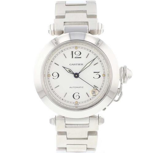 Cartier Pasha C 1031, Sieraden, Tassen en Uiterlijk, Horloges | Dames, Polshorloge, Gebruikt, Verzenden