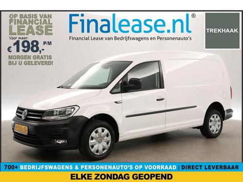 Volkswagen Caddy Maxi 2.0 TDI L2H1 Airco Cruise Trekh €198pm, Auto's, Bestelauto's, Lease, Handgeschakeld, Diesel, Volkswagen