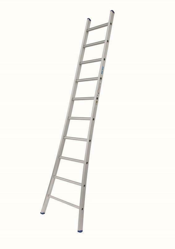 SOLIDE | ENKELE LADDER | 10 SPORTEN, Doe-het-zelf en Verbouw, Ladders en Trappen, Ladder, Nieuw, 4 meter of meer, Ophalen