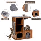 Coast Cat Furniture With Cave Matten Cat Playhouse Wood Cat, Dieren en Toebehoren, Katten en Kittens | Overige Katten