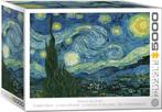 Starry Night - Vincent Van Gogh Puzzel (5000 stukjes) |, Verzenden, Nieuw