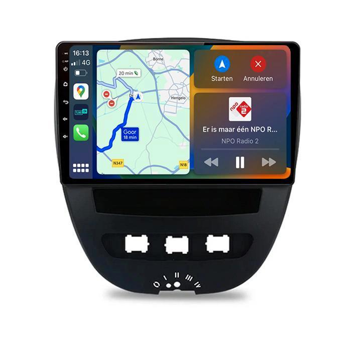 Citroen C1 Navigatie Radio met Apple Carplay en Android Auto, Auto diversen, Autoradio's, Nieuw, Ophalen of Verzenden