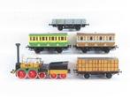 Piko H0 - Treinset (1) - 5-delige set Saxonia met 4, Hobby en Vrije tijd, Modeltreinen | H0, Nieuw