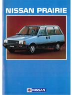 1984 NISSAN PRAIRIE BROCHURE NEDERLANDS, Nieuw, Nissan, Author