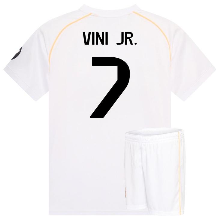 Real Madrid Voetbaltenue Vini JR. Thuis - 2025-2026 - Kind, Sport en Fitness, Voetbal, Nieuw, Verzenden