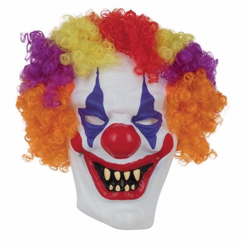 Horror clown masker voor volwassenen - Halloween maskers, Hobby en Vrije tijd, Feestartikelen, Verzenden