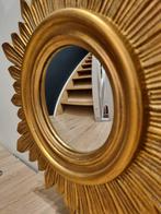 Wandspiegel- zonnespiegel - Hout - Grand miroir soleil 40 cm, Antiek en Kunst