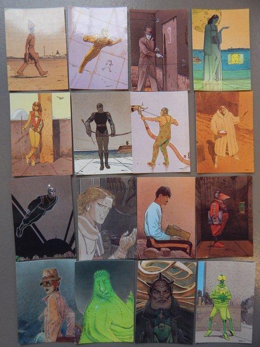 Moebius - 90 Collector cards - Moebius - 1993, Boeken, Stripboeken