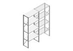 Beginsectie Nedcon SF Legbordstelling 2500x970x500mm hxbxd 4