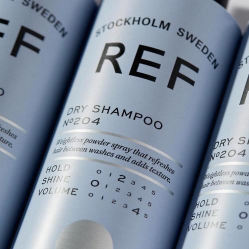 REF Dry Shampoo 204 75ml, Sieraden, Tassen en Uiterlijk, Uiterlijk | Haarverzorging, Shampoo of Conditioner, Nieuw, Ophalen of Verzenden