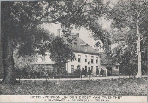 DELDEN - Hotel-Pension In den Drost van Twenthe, Verzamelen, Ansichtkaarten | Nederland, Verzenden