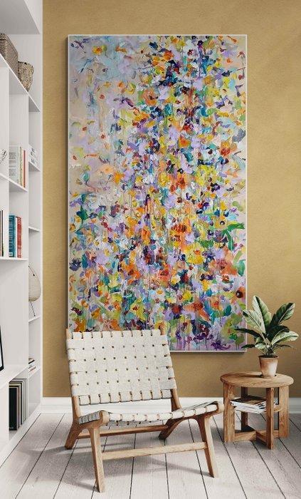 Romi Gianna - Electric Bloom - XXL, Antiek en Kunst, Kunst | Designobjecten