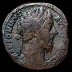 Romeinse Rijk. Marcus Aurelius (AD 161-180). Sestertius Roma