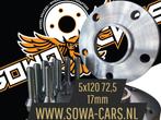 Spacers 17mm BMW E46 E90 E91 E60 E61 5x120 Spoorverbreders, Auto diversen, Tuning en Styling, Ophalen of Verzenden