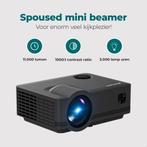 2dekans | Spoused Beamer - Full-HD - 11.000 Lumen - Streamen, Computers en Software, Ophalen of Verzenden, Zo goed als nieuw