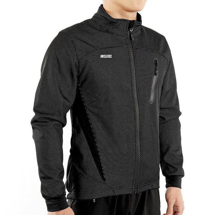 Fleece Fietsjack voor Heren - Winter Thermisch Mountainbike, Kleding | Heren, Jassen | Zomer, Nieuw, Verzenden