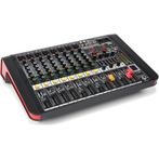 Power Dynamics PDM-M804A 8-kanaals mixer met ingebouwde vers, Muziek en Instrumenten, Mengpanelen, Verzenden, Nieuw