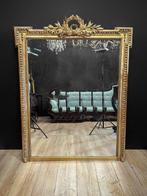 Spiegel - Verguld hout - Franse spiegel, Antiek en Kunst