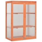Broeikas 75x47x109 cm hout (Voor in Huis, Partytenten), Huis en Inrichting, Verzenden, Nieuw