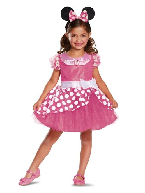 Minnie Mouse Kostuum Deluxe Kind, Kleding | Dames, Carnavalskleding en Feestkleding, Nieuw, Ophalen of Verzenden