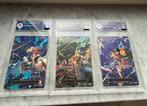 Bandai - 3 Graded card - One Piece - Monkey D. Luffy - Graad, Nieuw