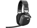 Corsair HS80 MAX Draadloze Headset - Staalgrijs - PC, Mac &, Verzenden, Zo goed als nieuw