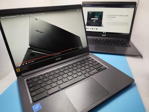 Acer Chromebook 314 C933L-C5XN - full hd 14 inch - 64 GB ssd, Computers en Software, Chromebooks, 14 inch, 64 GB, Qwerty, Gebruikt